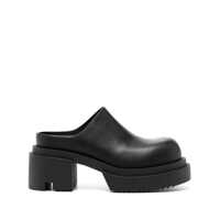 Sandale Rick Owens 75Mm Leather Mules Femei
