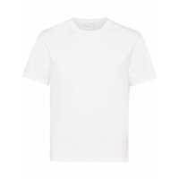 Tricouri Prada Logo-Embroidered Cotton T-Shirt Barbati