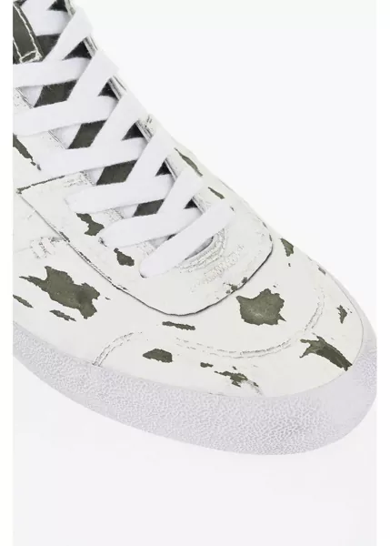 Sneakers Diesel Vintage Effect S-Leroji Mid Sneakers White Barbati (BM 16910671) 4