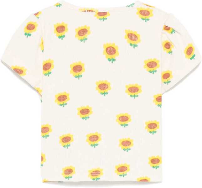 Tricouri Bobo Choses Sunflower T-Shirt BEIGE Baieti (BM 16911109) 2