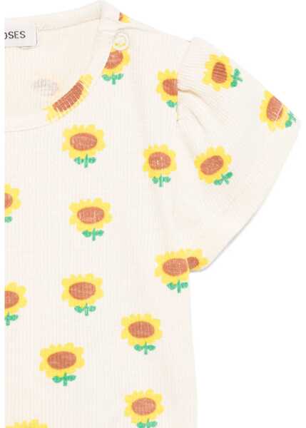 Tricouri Bobo Choses Sunflower T-Shirt BEIGE Baieti (BM 16911109) 3