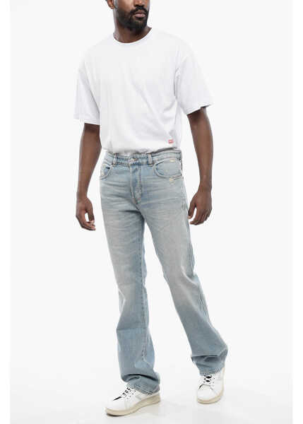 Blugi slim fit Diesel Mid Waist Boot Cut 1998 D-Buck Jeans 24Cm L32 Blue Barbati (BM 16911499) 4