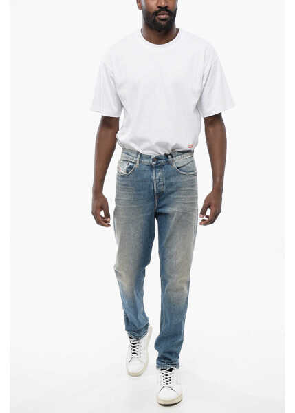 Blugi drepti Diesel Mid Waist 2005 D-Fining-R Regular Fit Jeans 16Cm L34 Blue Barbati (BM 16911862) 4