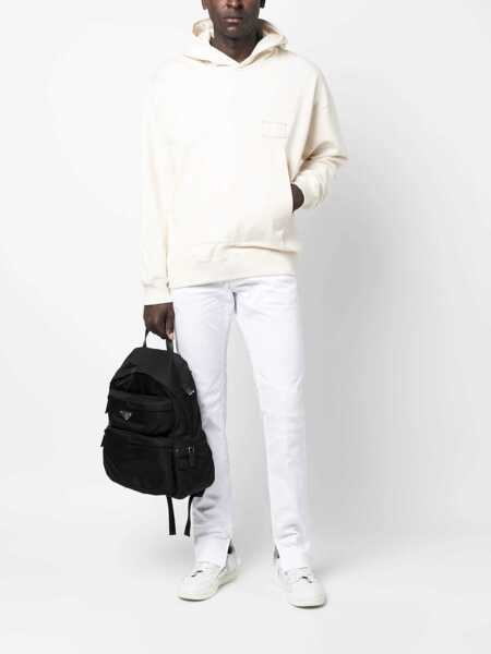 Blugi drepti DSQUARED2 Cool Guy Denims With Raw Cut Detail White Barbati (BM 16911880) 2