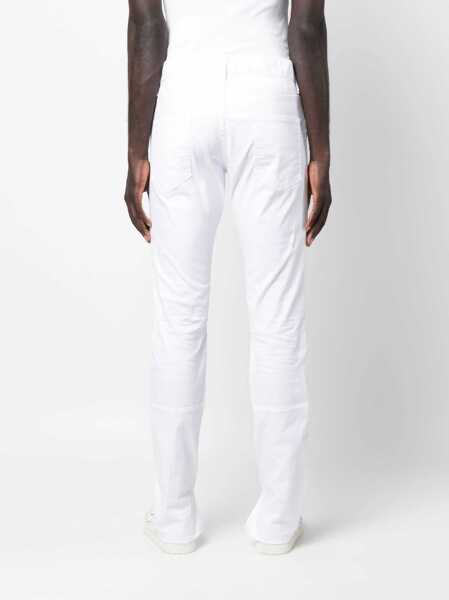 Blugi drepti DSQUARED2 Cool Guy Denims With Raw Cut Detail White Barbati (BM 16911880) 4
