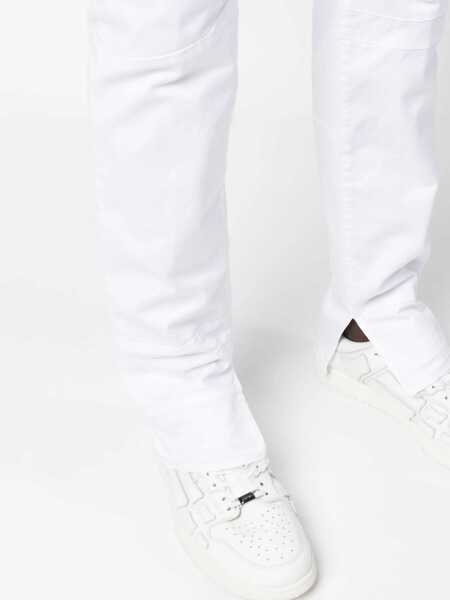 Blugi drepti DSQUARED2 Cool Guy Denims With Raw Cut Detail White Barbati (BM 16911880) 5