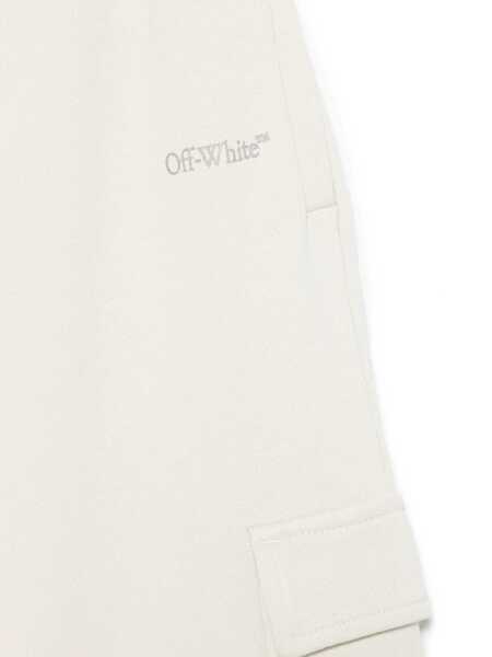 Pantaloni de trening Off-White CARGO BOOKISH SWEATPANT LIGHT GREY - SIL Beige Fete (BM 16912068) 3