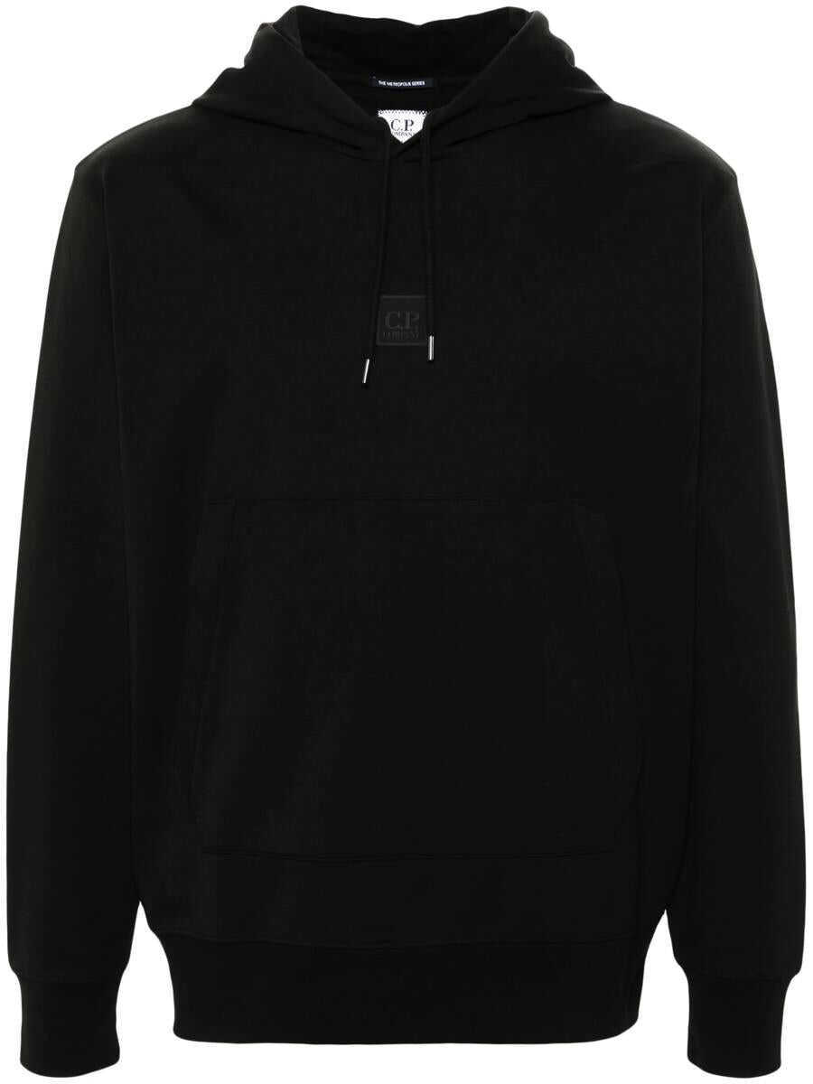 Pulovere C.P. Company C.P. Company Sweatshirts Sweat Hooded Clothing 999 BLACK Barbati (BM 16912446) 1