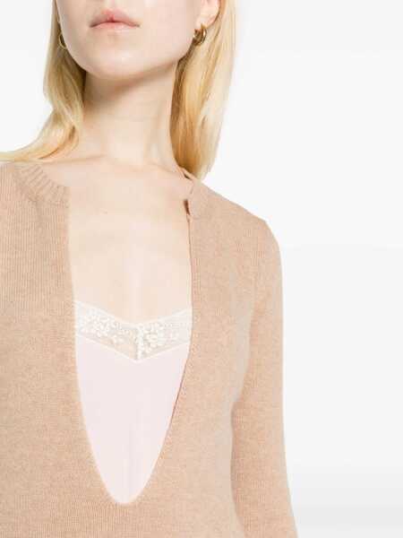 Pulovere N21 N21 Sweater Clothing Beige Femei (BM 16913307) 5