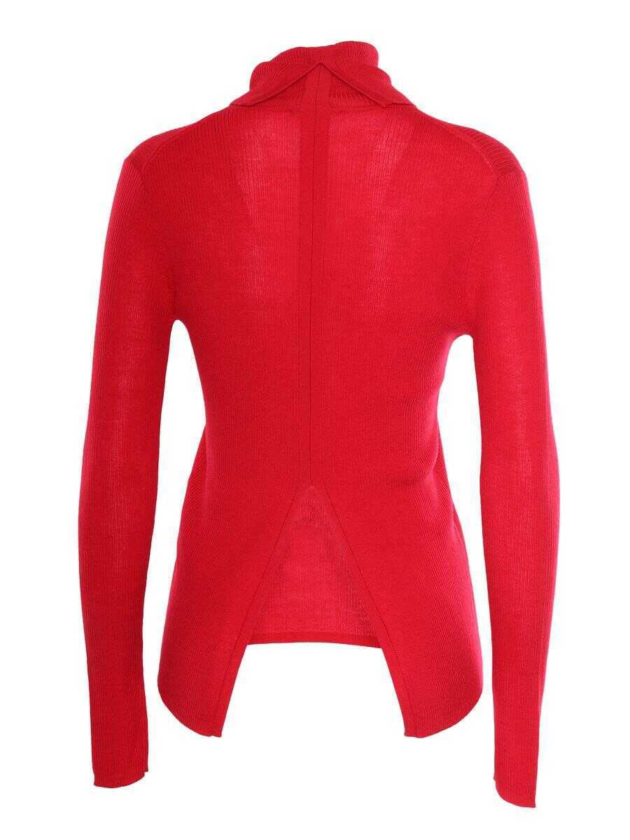 Pulovere P.A.R.O.S.H. P.A.R.O.S.H. Girocoll RED Femei (BM 16914087) 2