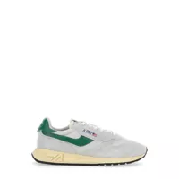 Sneakers 'Reelwind Super Vintage' Grey Sneakers With Logo Patch On The Tongue And Contrasting Heel In Fabric And Leather Man Barbati