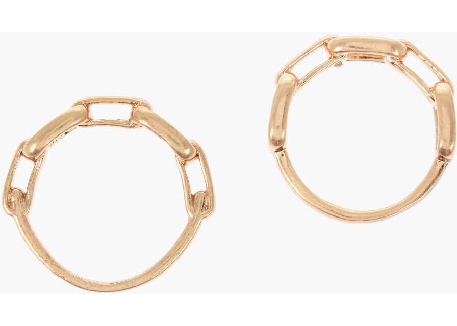 Inele AllSaints Golden-Effect Brass Rings Gold Femei (BM 16915015) 1