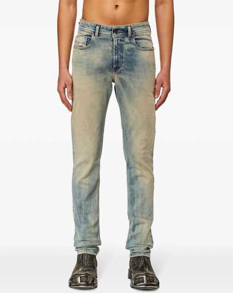 Blugi slim fit Diesel Low Waisted Skinny Fit 1979 Sleenker Jeans 15Cm L.32 Blue Barbati (BM 16915042) 3