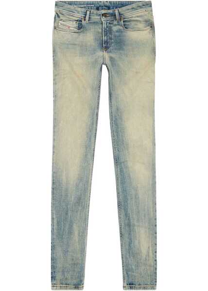 Blugi slim fit Diesel Low Waisted Skinny Fit 1979 Sleenker Jeans 15Cm L.32 Blue Barbati (BM 16915042) 1
