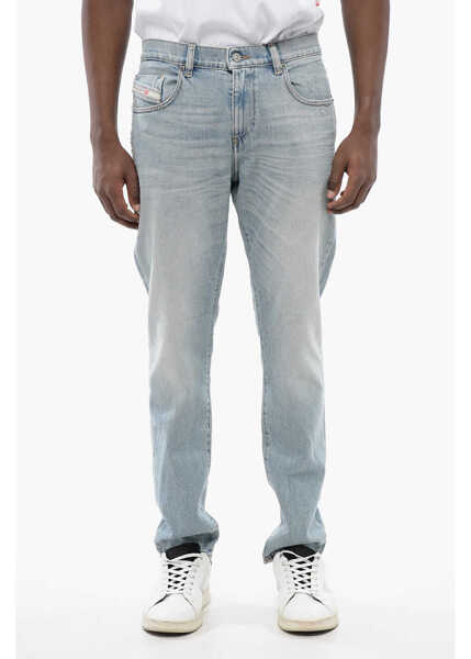 Blugi slim fit Diesel Mid Waist 2019 D-Strukt Slim Fit Jeans 16Cm -L32 Blue Barbati (BM 16915312) 1