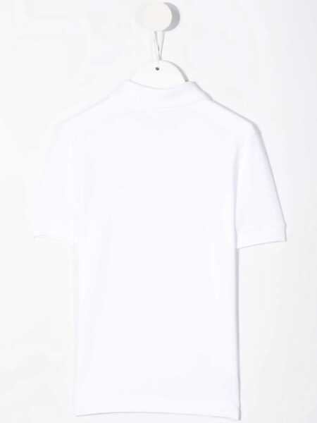 Tricouri Polo Lacoste Regular Fit Polo Shirt WHITE Baieti (BM 16915483) 2