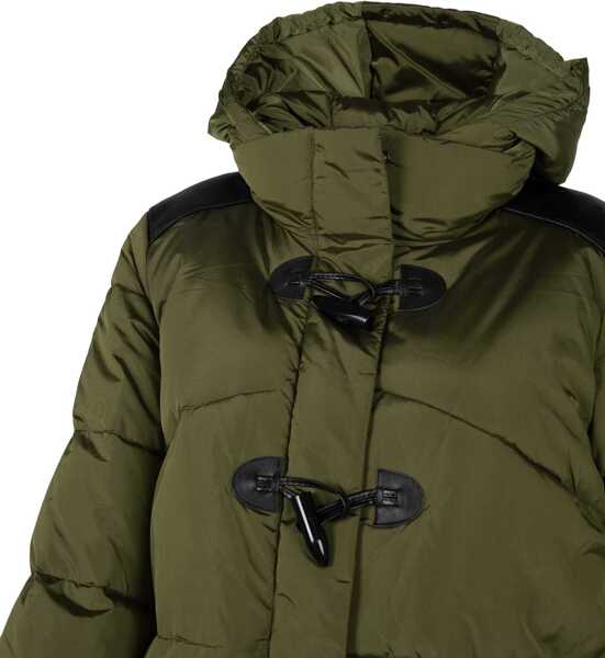 Geci Parka Pinko Rocky Parka 1N12X0 Wojskowa Ziele Barbati (BM 16915930) 3
