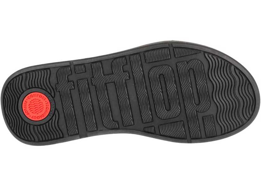 Slapi FitFlop F-Mode Flatform Black Femei (BM 16915951) 4