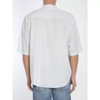 Camasi AMI Paris pentru Barbati - Camasi AMI Paris Striped Shirt WHITE Barbati (BM 16916191) - B-mall.ro
