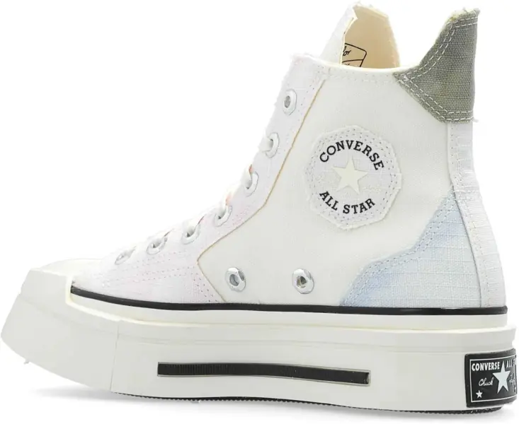Sneakers Converse All Star Chuck Taylor 70 Canvas De Lux High-Top Sneakers Wit Light Blue Femei (BM 16916299) 5