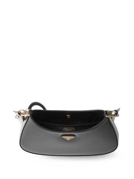 Genti de mana Prada Prada Prada Cleo Leather Shoulder Bag Black Femei (BM 16917201) 5