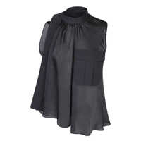 Camasi Sacai Fabric Combo Shirt Clothing Femei