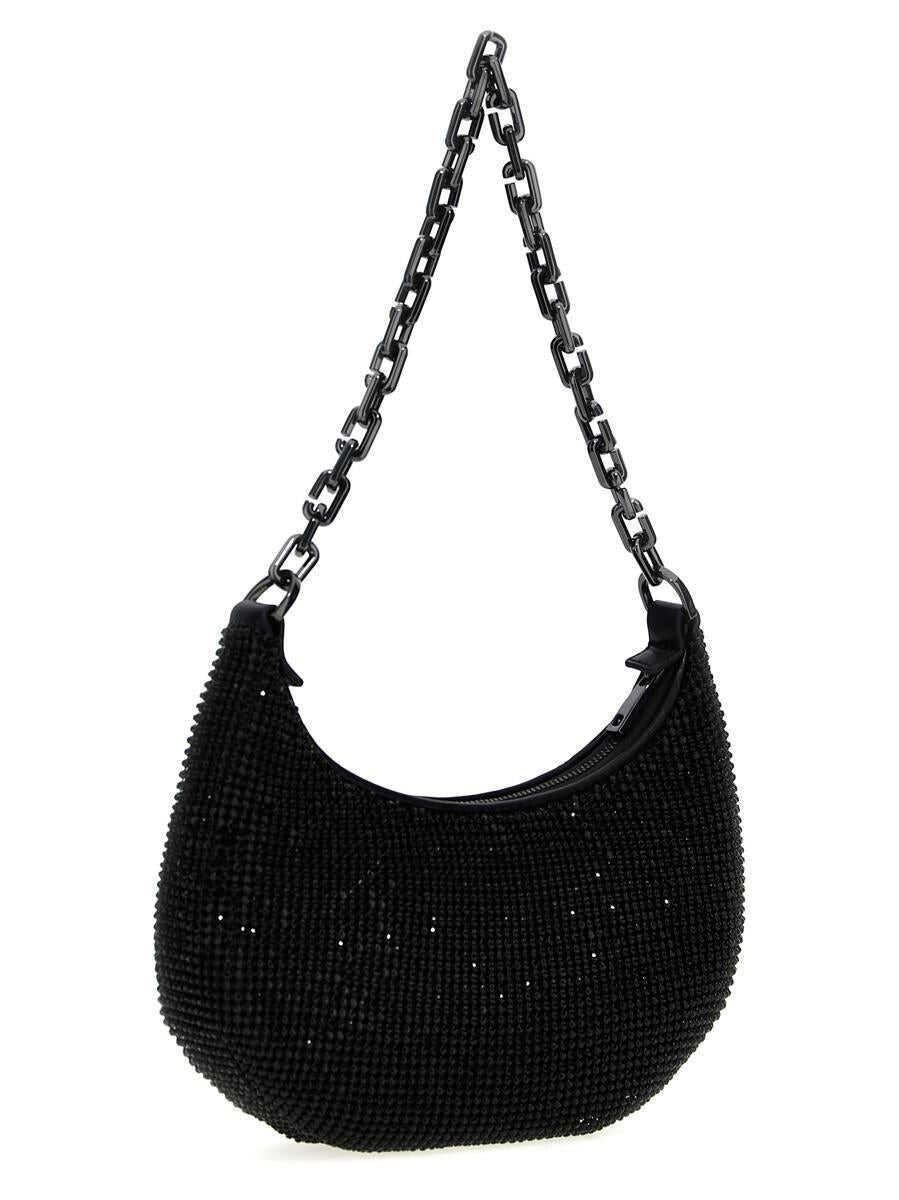Genti de umar Marc Jacobs Marc Jacobs The Rhinestone Small Curve Bag Shoulder Bag Black Femei (BM 16918050) 2
