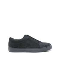 Sneakers 'Roger' Blue Slip-On Sneakers In Suede Man Barbati