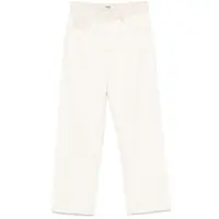 Blugi Fendi White Street Jeans Clothing Femei