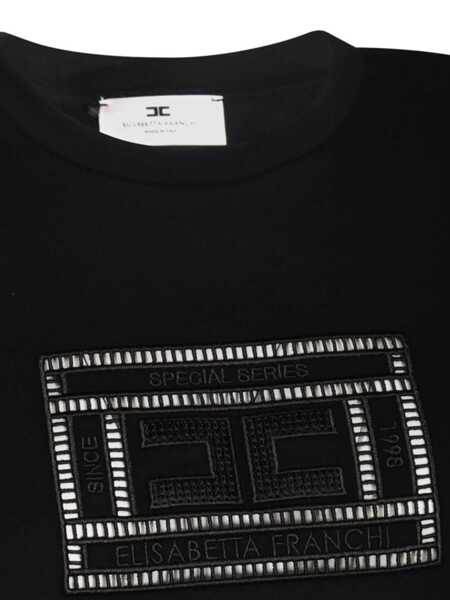 Tricouri Elisabetta Franchi Elisabetta Franchi Tshirt WHITE Femei (BM 16922292) 3