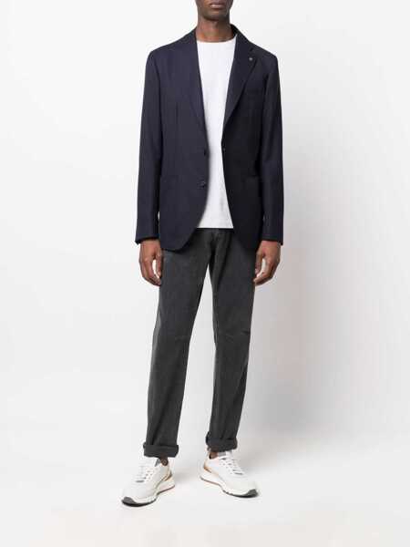 Jachete Tagliatore Single-Breasted Jacket BLUE Barbati (BM 16924360) 2