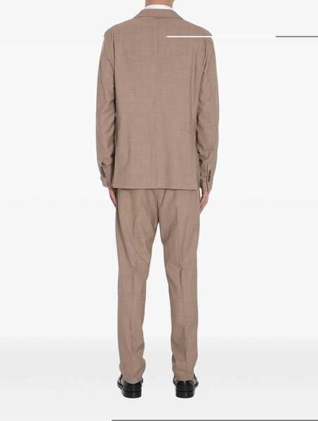 Costume Tagliatore Two-Piece Suit In Wool And Silk Blend BROWN Barbati (BM 16924369) 3