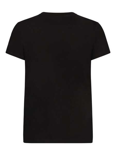 Pulovere Elisabetta Franchi Black t-shirt Black   Femei (BM 16924860) 2