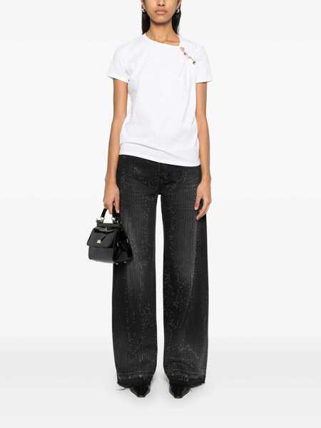 Pulovere Elisabetta Franchi White t-shrt White Femei (BM 16924863) 2