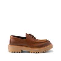 Mocasini Prada 45Mm Lace-Up Leather Loafers Femei