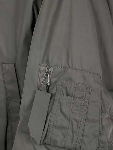 Bomber jacket THE ATTICO The Attico Anja Bomber Jacket MILITARY GREEN Femei (BM 16926390) 3