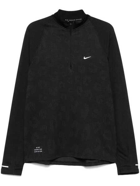 Topuri Nike Nike Water-Repellent 1/2-Zip Running Top Black Barbati (BM 16926663) 1