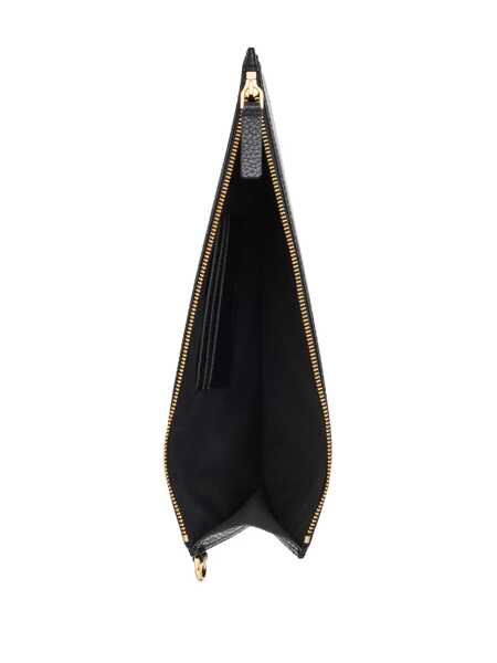 Portofele Marc Jacobs Marc Jacobs The Large Leather Clutch Bag Black Femei (BM 16927032) 3