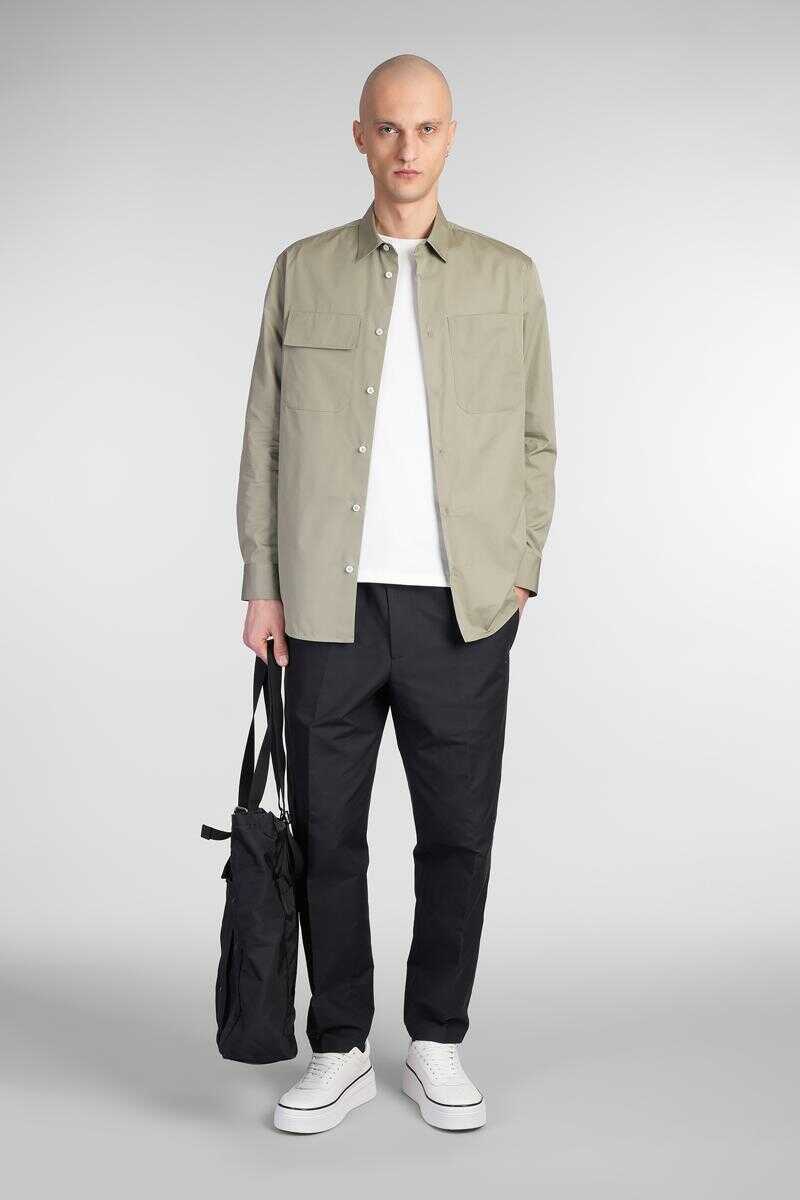 Camasi Jil Sander Jil Sander Shirt 02 Shirt GREEN Barbati (BM 16927251) 2