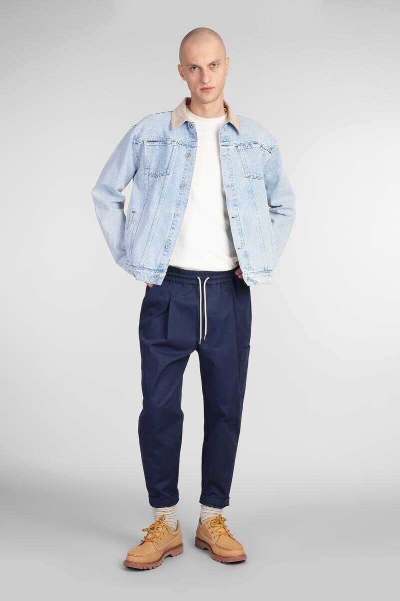 Geci DRLE DE MONSIEUR Drle de Monsieur Denim Jackets Blue Barbati (BM 16927338) 2
