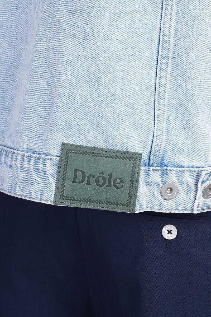 Geci DRLE DE MONSIEUR Drle de Monsieur Denim Jackets Blue Barbati (BM 16927338) 5