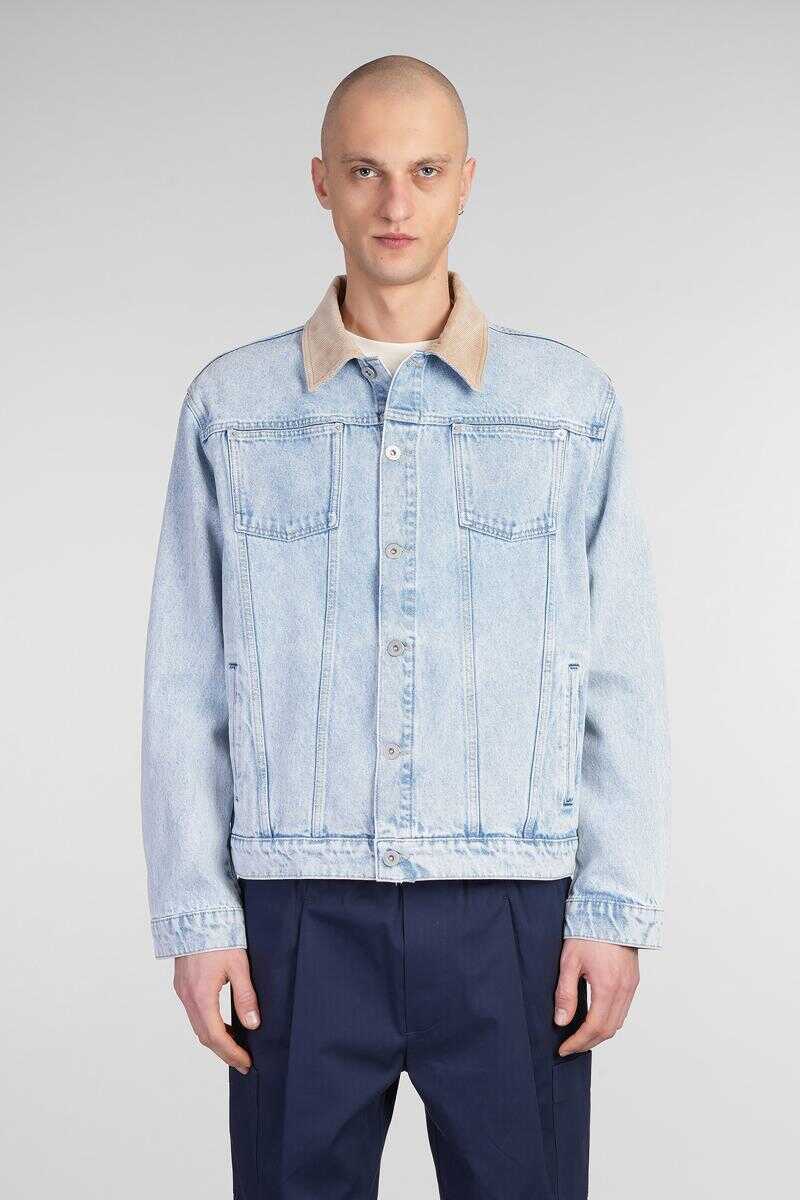 Geci DRLE DE MONSIEUR Drle de Monsieur Denim Jackets Blue Barbati (BM 16927338) 1