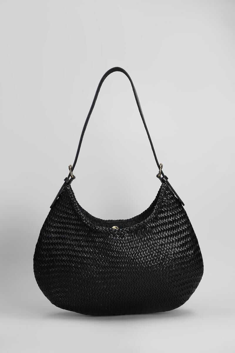 Genti de mana DRAGON DIFFUSION Dragon Diffusion Luna Mezza Tote Black Femei (BM 16927440) 3