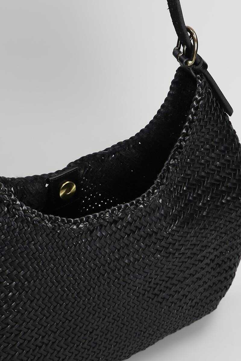 Genti de mana DRAGON DIFFUSION Dragon Diffusion Luna Mezza Tote Black Femei (BM 16927440) 4