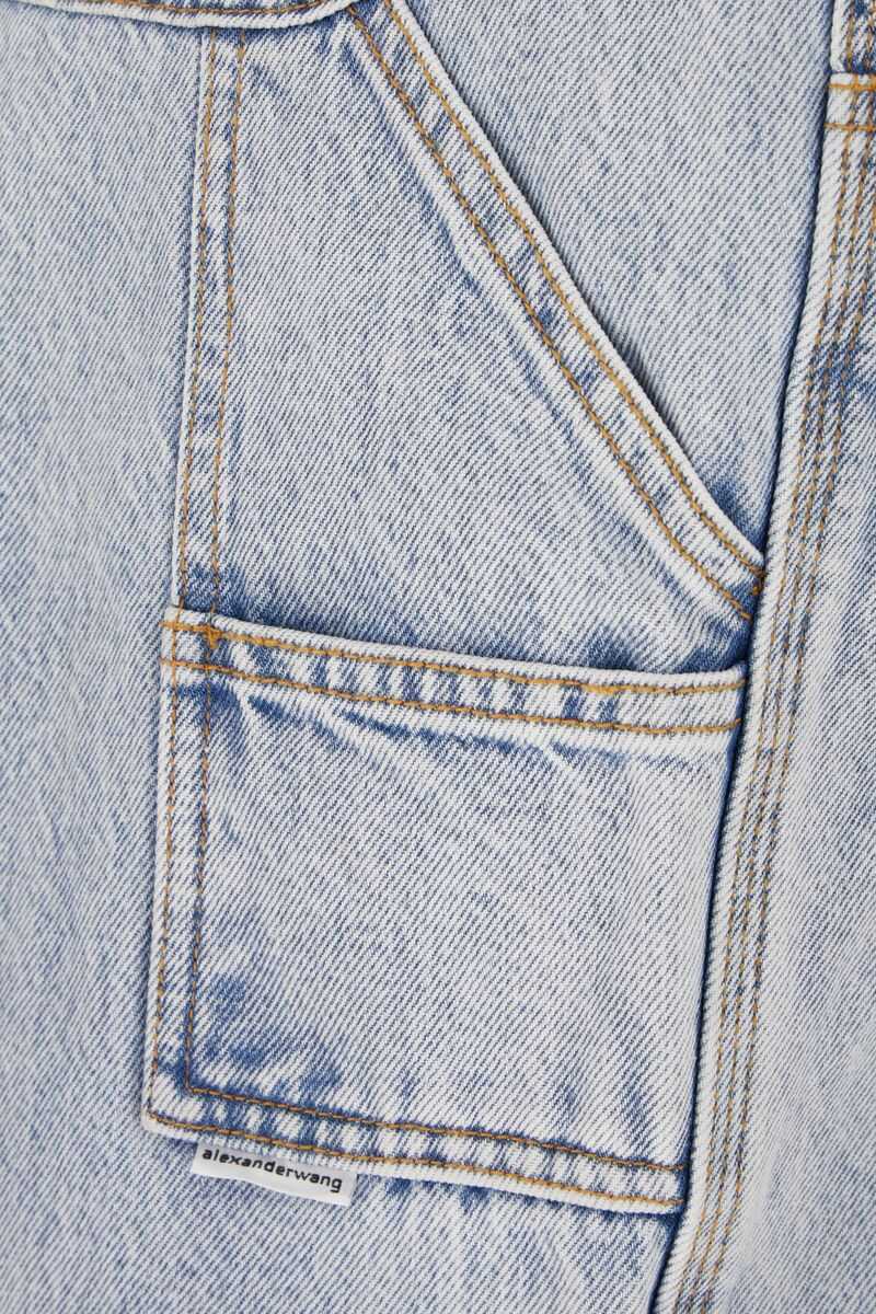 Blugi Alexander Wang Alexander Wang Double Front Carpenter Jeans Clothing GREY Femei (BM 16927761) 3