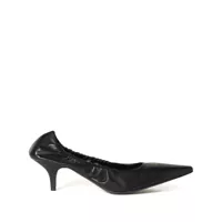 Pantofi cu toc Miu Miu Leather Decolleté Nappa Pumps Aviator Femei