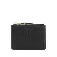 Portofele Miu Miu Miu Miu Embossed-Logo Card Holder