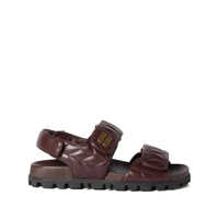 Sandale Miu Miu Miu Miu Leather Nappa Matelassé Sandals
