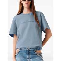 Tricouri Stella McCartney Dama - Tricouri Stella McCartney Stella McCartney T-Shirts And Polos MINERAL BLUE Femei (BM 16928313) - B-mall.ro