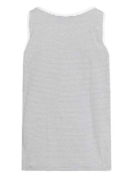 Topuri Miu Miu Miu Miu Striped Tank Top BIANCOCACAO Femei (BM 16932426) 2